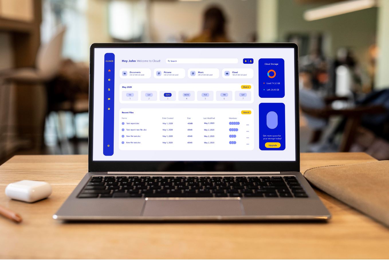 Dashboard Light-Theme